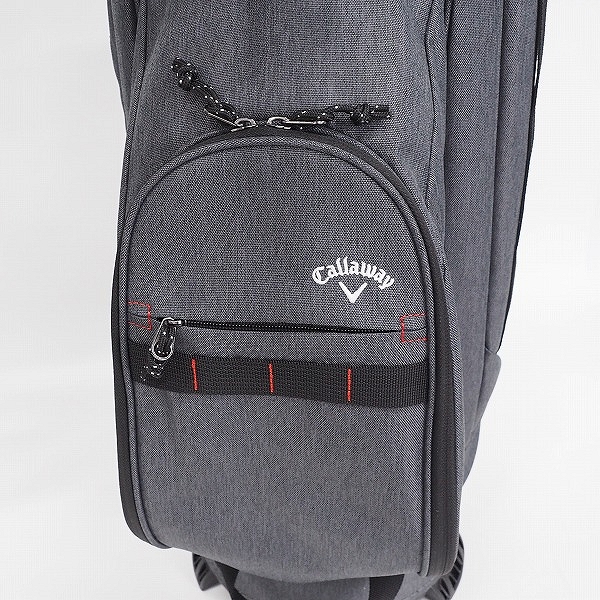実際に弊社で買取させて頂いた【未使用】Callaway/キャロウェイ 5123229 アーバン 23 JM 9.5型 6分割キャディバッグ ブラックの画像 5枚目