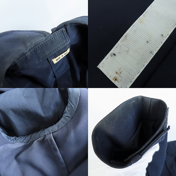 実際に弊社で買取させて頂いたMARNI/マルニ 2017 シルク混 マジックテープ ボンディングナイロン ブレザージャケット M05BN0028/48の画像 8枚目