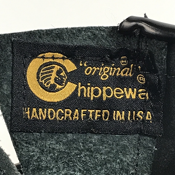 実際に弊社で買取させて頂いたCHIPPEWA/チペワ コードバン ショートエンジニアブーツ 99951/7Eの画像 5枚目