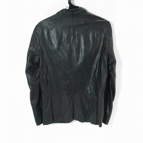 実際に弊社で買取させて頂いたBuffalo Bobs/バッファローボブス ゴートレザー テーラードジャケット/1の画像 1枚目