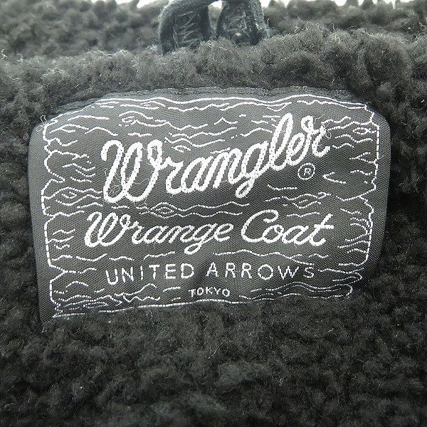 実際に弊社で買取させて頂いたWrangler/ラングラー UNITED ARROWS別注 コーデュロイ ボア ランチコート WS9195/Mの画像 2枚目