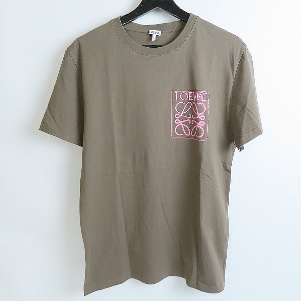 実際に弊社で買取させて頂いたLOEWE/ロエベ アナグラム刺繍 フェイクポケット 半袖Tシャツ H526Y22X25/M