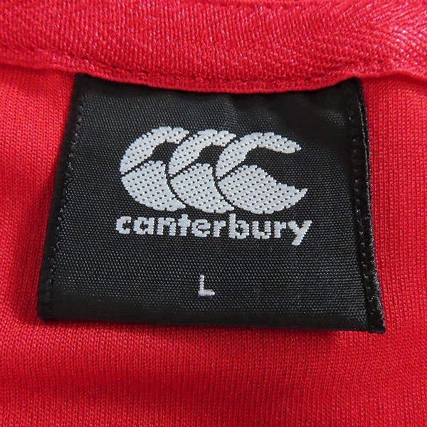 実際に弊社で買取させて頂いたCANTERBURY/カンタベリー ラグビー 半袖シャツ ジャパンワンチームティ /RA30300 /Lの画像 2枚目