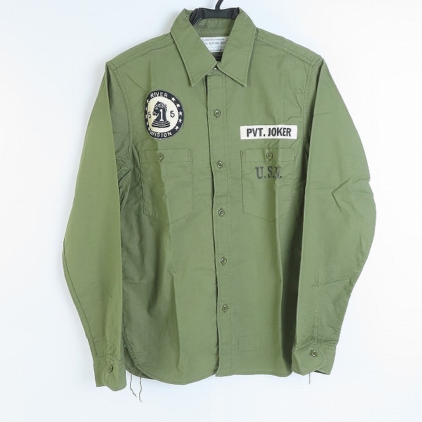 実際に弊社で買取させて頂いたThe REAL McCOY'S/リアルマッコイズ ミリタリーシャツ 72085/15