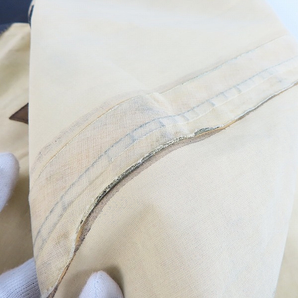 実際に弊社で買取させて頂いたMACKINTOSH/マッキントッシュ ゴム引きステンカラーコート y60-01/38の画像 7枚目