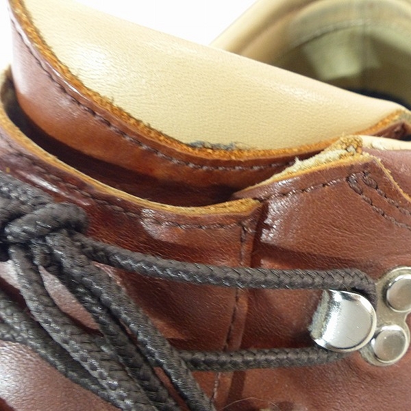 実際に弊社で買取させて頂いたDanner/ダナー MT.RIDGE LOW/マウンテン リッジロー クリスティ 茶 D4007/8の画像 7枚目