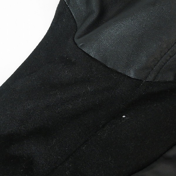 実際に弊社で買取させて頂いたBuffalo Bobs/バッファローボブス ラムレザー フーデッドジャケット BJB9001/1の画像 6枚目