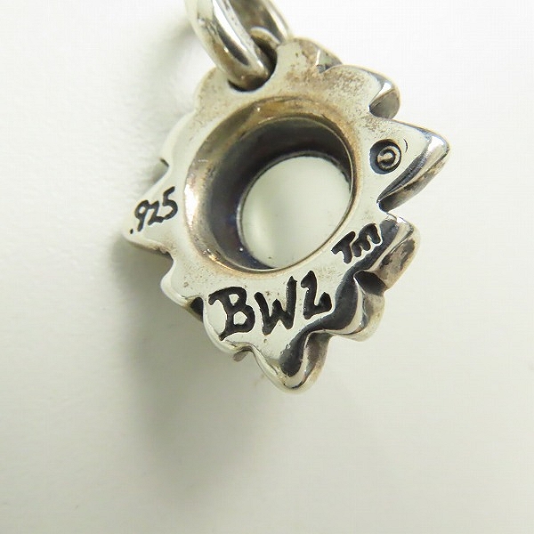 実際に弊社で買取させて頂いたBWL/ Bill Wall Leather/ビルウォールレザー ラウンドストーン ペンダントトップの画像 4枚目