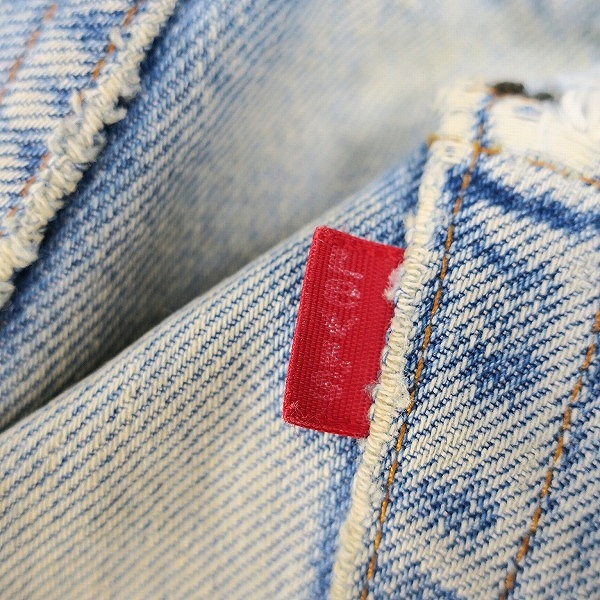実際に弊社で買取させて頂いたLEVIS/リーバイス 80s 501 ボタン裏524 ストレートデニム の画像 3枚目