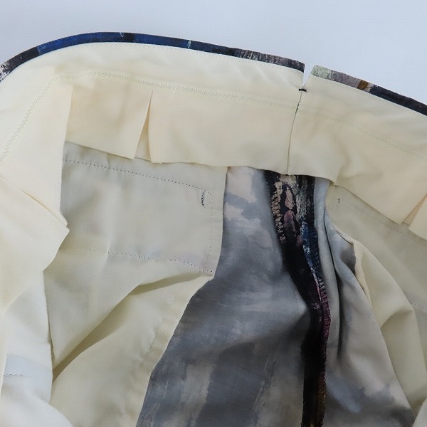 実際に弊社で買取させて頂いたPS Paul Smith/PS ポールスミス BACKING CLOTH PRINT PANTS バッキングクロスプリントパンツ PP-MH-41608/Mの画像 5枚目