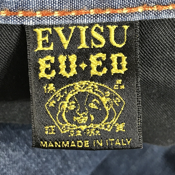 実際に弊社で買取させて頂いたEVISU/エヴィス ユーロエヴィス デニムパンツ/30の画像 4枚目