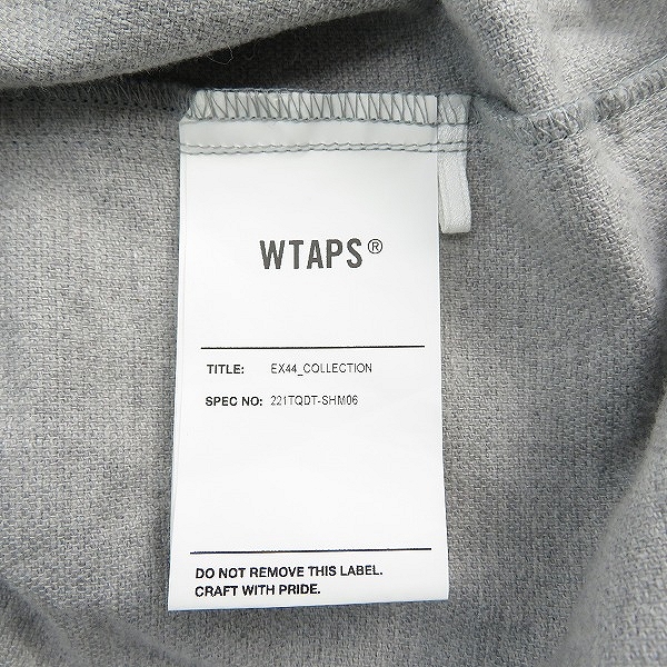 実際に弊社で買取させて頂いたWTAPS/ダブルタップス 22SS LEAGUE SS COTTON 221TQDT-SHM06 リーグ ベースボール シャツ 3の画像 5枚目
