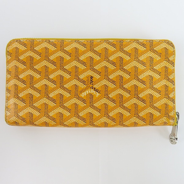 実際に弊社で買取させて頂いたGOYARD/ゴヤール ラウンドジップ マティニョン 長財布の画像 1枚目
