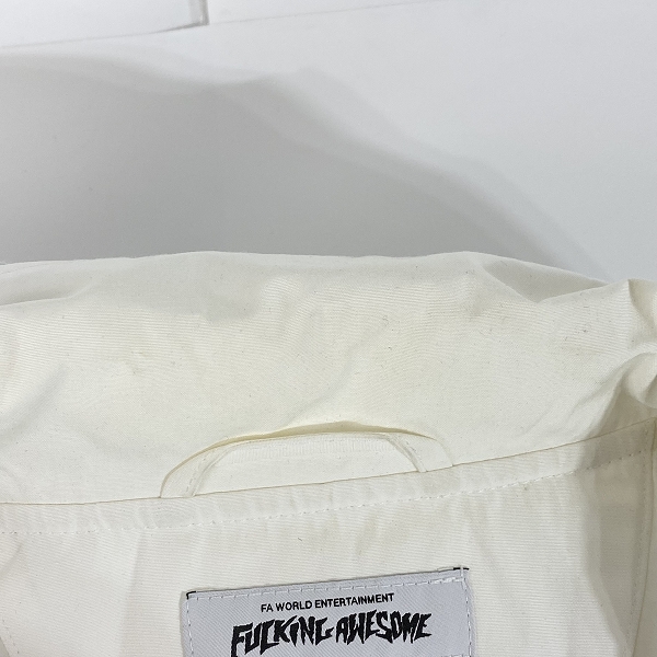 実際に弊社で買取させて頂いたFUCKING AWESOME/ファッキングオーサム STAMP COACH JACKET/スタンプ コーチ ジャケット/Lの画像 4枚目
