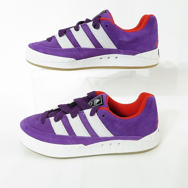 実際に弊社で買取させて頂いた【未使用】atmos×adidas/アトモス×アディダス Adimatic Glory Purple スニーカー GV6712/26.5の画像 3枚目