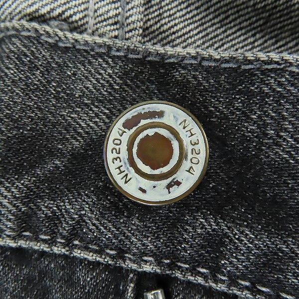 実際に弊社で買取させて頂いたNEIGHBORHOOD/ネイバーフッド 052EX BASIC STRAIGHT FRAGMENT SAVAGE ダメージ加工 デニム DCNH-PT-13/S の画像 7枚目