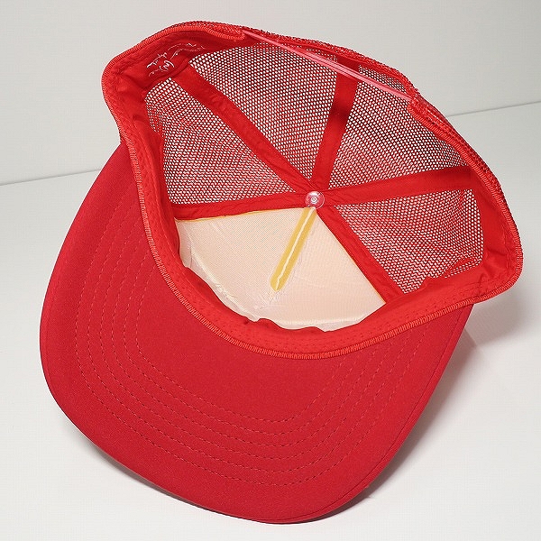 実際に弊社で買取させて頂いたNUMBER (N)INE/ナンバーナイン ガンズ期 FUCK メッシュキャップ レッド ONE SIZEの画像 5枚目