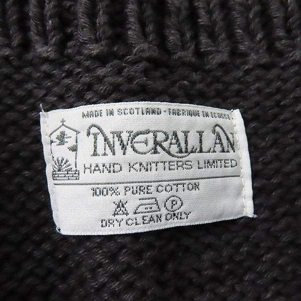 実際に弊社で買取させて頂いたINVERALLAN/インバーアラン コットンニットベストの画像 2枚目