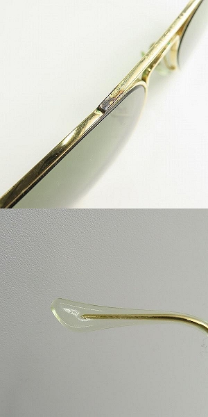 実際に弊社で買取させて頂いたRay-Ban/レイバン B&L/ボシュロム社製 ティアドロップ型 アイウェア/サングラス の画像 8枚目
