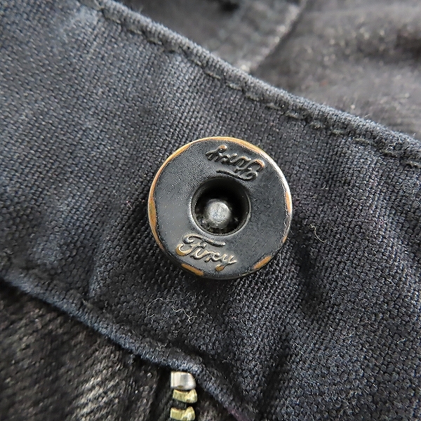 実際に弊社で買取させて頂いたNEIGHBORHOOD/ネイバーフッド Black Icon Savage Medium Denim/13oz-PT/サベージ ダメージ 加工 デニム パンツ DCNH-PT-12/Sの画像 4枚目