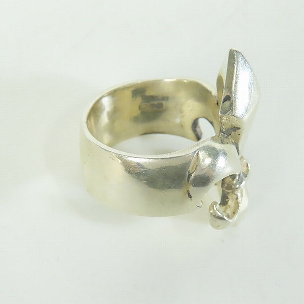 実際に弊社で買取させて頂いたCRAZY PIG/クレイジーピッグ ヘビー フレアデリス リング/指輪 17.5号の画像 4枚目