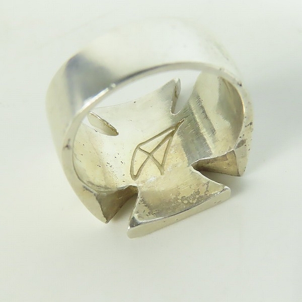 実際に弊社で買取させて頂いたCRAZY PIG/クレイジーピッグ クロス リング/指輪 17号の画像 4枚目