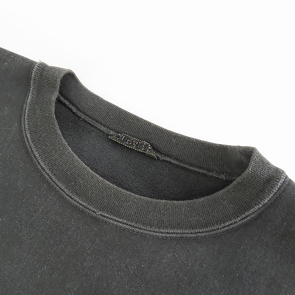 実際に弊社で買取させて頂いたAURALEE/オーラリー SUPER MILLED SWEAT P/O スウェット ブラック A9AP02SM/5の画像 5枚目