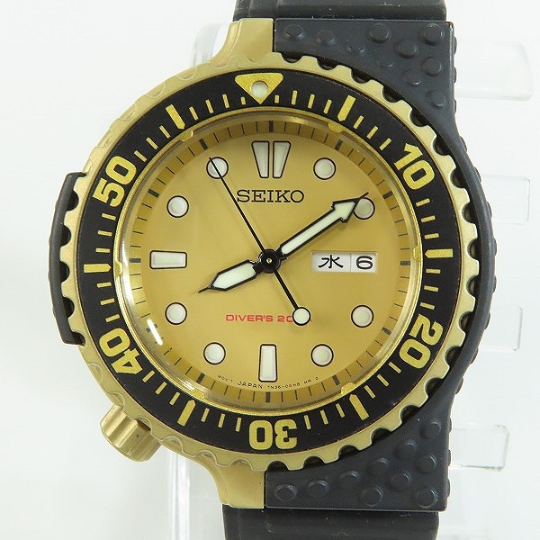 実際に弊社で買取させて頂いたSEIKO/セイコー PROSPEX/プロスペックス ダイバーウォッチ ジウジアーロ限定モデル 7N36-0AH0 【動作未確認】