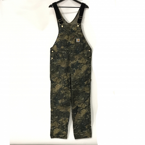 実際に弊社で買取させて頂いたCarhartt/カーハート カモフラ オーバーオール 32×32