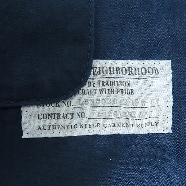 実際に弊社で買取させて頂いたLUKER BY NEIGHBORHOOD/ルーカー バイ ネイバーフッド ENG C-JKT/151AQLK-JKM01/Mの画像 5枚目