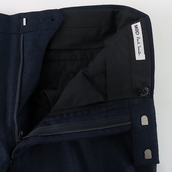 実際に弊社で買取させて頂いたPaul Smith/ポールスミス MOD セットアップ ジャケット/パンツ ネイビー/Lの画像 3枚目