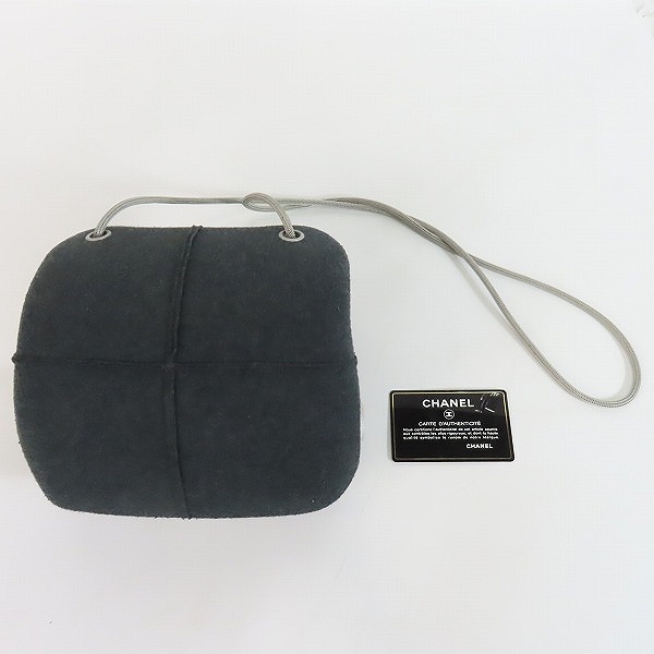 実際に弊社で買取させて頂いた【ギャラ付き】CHANEL/シャネル IDENTIFICATION フェルト ショルダーバッグ/ヒップバッグの画像 8枚目