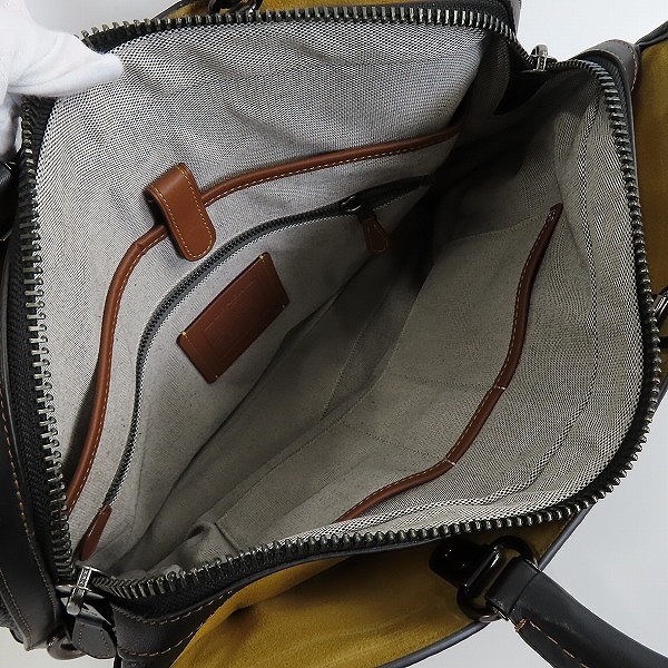 実際に弊社で買取させて頂いたCOACH/コーチ レザー ブリーフケース F2180-C6099の画像 3枚目