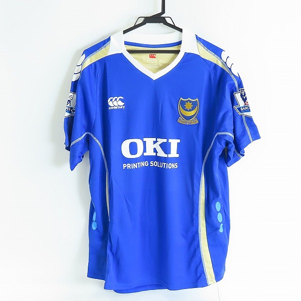 実際に弊社で買取させて頂いたCANTERBURY/カンタベリー ポーツマスFC 半袖 ユニフォーム/XL