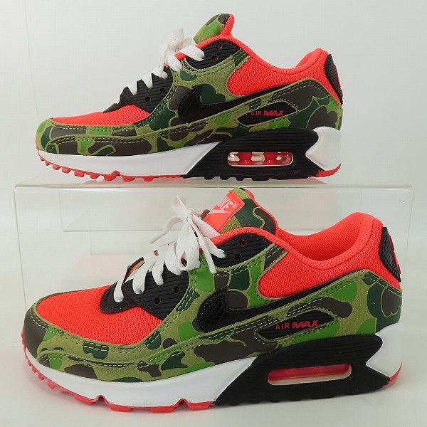 実際に弊社で買取させて頂いたNIKE×atmos/ナイキ×アトモス AIR MAX 90 DUCK CAMO エアマックス90 ダックカモ CW6024-600/23.5の画像 3枚目