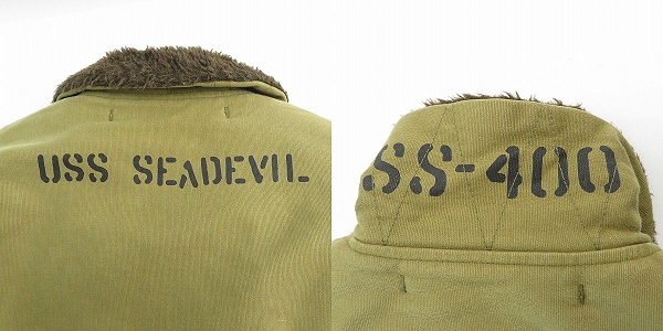 実際に弊社で買取させて頂いたTHE REAL McCOY'S/リアルマッコイズ N-1 デッキジャケット NXsx 88197/36の画像 6枚目