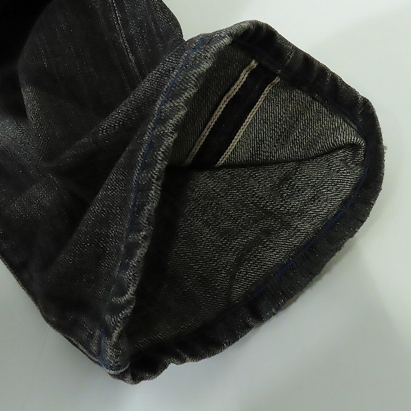 実際に弊社で買取させて頂いたNEIGHBORHOOD/ネイバーフッド 11AW BEADED SAVAGE MID サベージ デニムパンツ 112DCNH-PTM11/Sの画像 6枚目