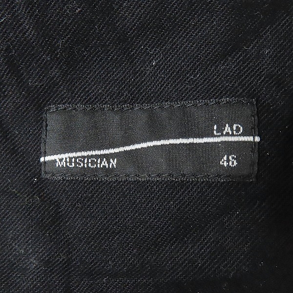 実際に弊社で買取させて頂いたLAD MUSICIAN/ラッドミュージシャン カーゴパンツ 2322-505 46の画像 3枚目