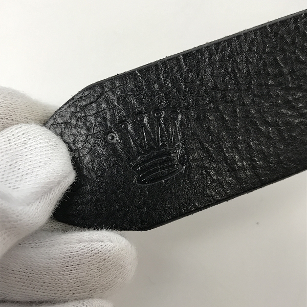 実際に弊社で買取させて頂いたNEIGHBORHOOD/ネイバーフッド レザー ベルトの画像 4枚目