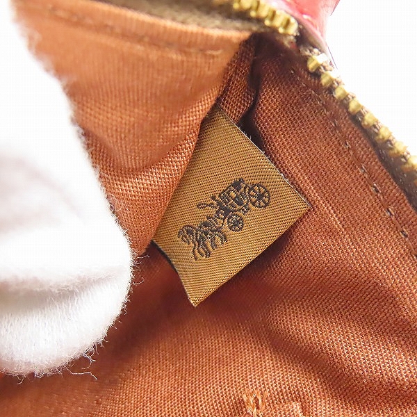 実際に弊社で買取させて頂いたCOACH/コーチ レキシーポーチの画像 5枚目