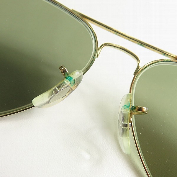 実際に弊社で買取させて頂いたRay-Ban/レイバン B&L/ボシュロム社製 ティアドロップ型 アイウェア/サングラス の画像 4枚目