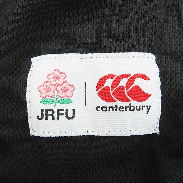 実際に弊社で買取させて頂いたCANTERBURY/カンタベリー ラグビー 半袖シャツ ジャパンワンチームティ /RA30300 /Lの画像 5枚目