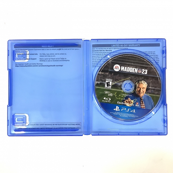 実際に弊社で買取させて頂いたPS4ソフト Madden NFL 23 輸入版 アメリカンフットボール/アメフト ゲームの画像 2枚目