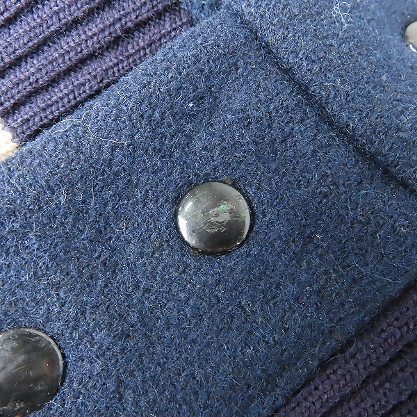 実際に弊社で買取させて頂いたWhiting/ホワイティング ヴィンテージ/ビンテージ スタジャン 42の画像 5枚目