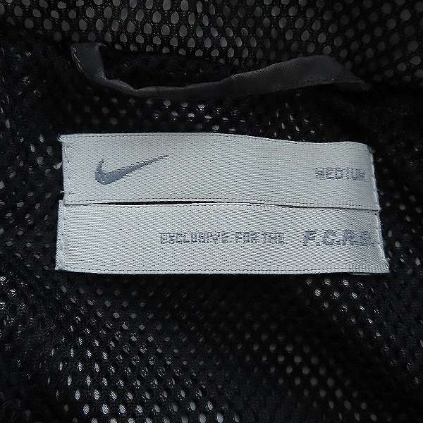 実際に弊社で買取させて頂いたF.C.Real Bristol/エフシー レアルブリストル×NIKE/ナイキ ポリエステルジャケット/ブルゾン 396327-010/Mの画像 2枚目