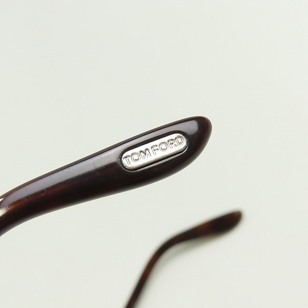 実際に弊社で買取させて頂いたTOMFORD/トムフォード フルリム 眼鏡/メガネフレーム/アイウェア TF5196 052の画像 7枚目