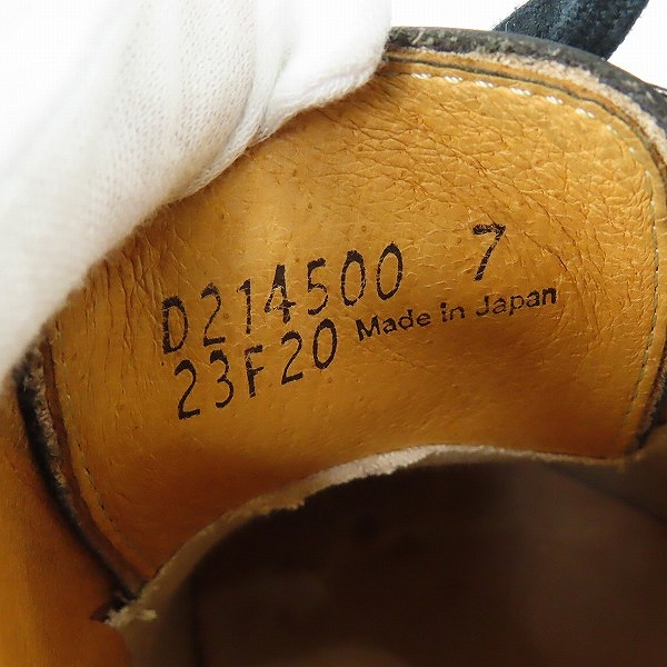実際に弊社で買取させて頂いたDanner/ダナー LOOWIT/ルーウィット  レザーシューズ D214500/7の画像 5枚目