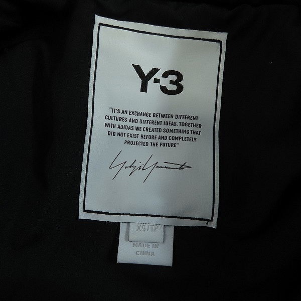 実際に弊社で買取させて頂いたY-3/ワイスリー アディダス×ヨウジヤマモオト プリマロフト インサレーション オーバーサイズ コーチジャケット HN4323/XSの画像 2枚目