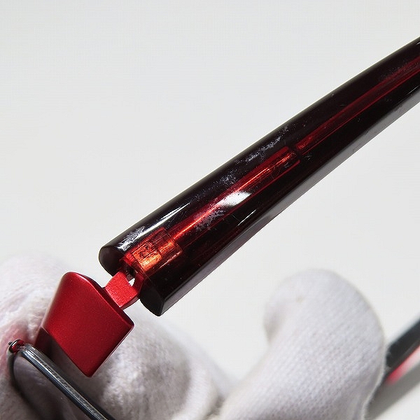 実際に弊社で買取させて頂いたalain mikli/アランミクリ ハーフリム メガネフレーム/アイウェア A0415-04の画像 9枚目