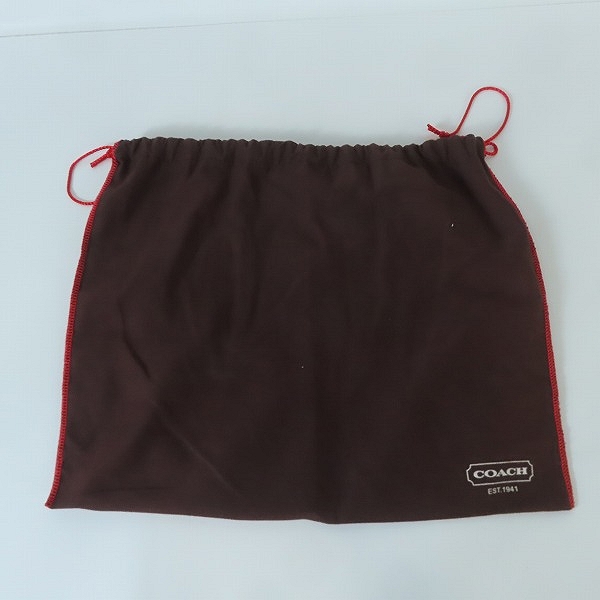 実際に弊社で買取させて頂いたCOACH/コーチ ショルダーバッグ/ハンドバッグ シグネチャー 10297の画像 7枚目